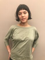 フェンヘアーアイス 中目黒(Fen.hair ici)&nbsp;30代40代小顔カラーショコラブラウン似合わせショートボブ