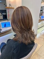 ブルースカイ 二俣川ドンキホーテ店(Blue-Sky) 上品な抜け感を纏うレイヤー×ベージュハイライト