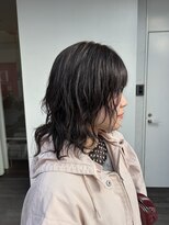 フォークロア 己斐店(Folk Lore) ミディアムパーマ・マットカラー