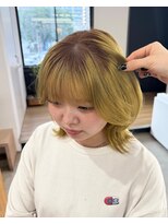 ソーソー(SoSo)&nbsp;イエローカラー8.13ニュアンスウルフ