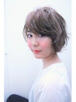 ルークス 中央林間(LOOOKS)&nbsp;大人カジュアル　ラフショート　切りっぱなしボブstyle