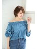 【うるツヤで綺麗にしたい】☆カット＋カラー＋極潤トリートメント￥12.320