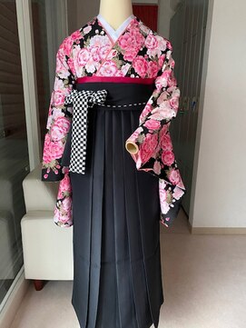 デザインヘアーピアジェ 八木店(DESIGN HAIR PIAGET) ☆ピアジェ・最新【ヒロミチ ナカノブランド】1点物・袴着付☆