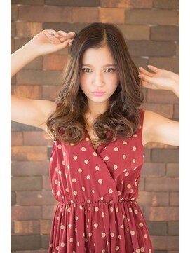 ローレン(Lauren.) 【Lauren. 岸里玉出】ゆるふわウェーブ グラデーションカラー☆