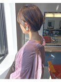 【loty川原一高】伸ばしかけショート×柔らかいフォルムカット