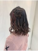 お花ハーフツイン