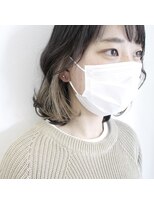 デコヘアーフラッペ(DECO HAIR frappe)&nbsp;インナーカラー　ベージュ