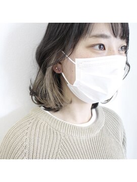 デコヘアーフラッペ(DECO HAIR frappe) インナーカラー　ベージュ