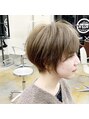 ヘアー キュア トランク(Hair Cure TRUNK) 大人なショートボブ。ハイトーンカラーもお任せ下さい♪