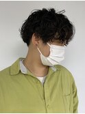mash short × spiral perm