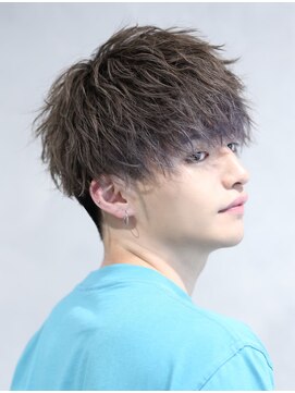 リップス 渋谷(LIPPS) 軽めサイドパートマッシュ