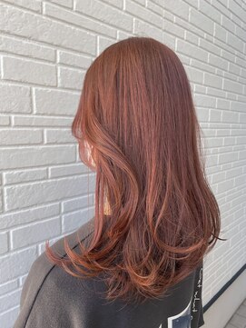 リタ ヘアメイク(Rita hair make) 春ピンクカラー