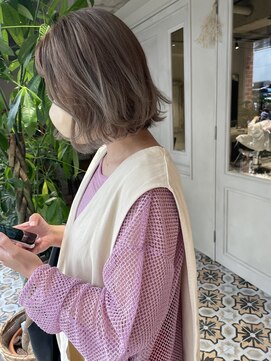 ニュートン(NEWTON) 【NEWTON×川島】ハイライトグラデーション×グレージュ♪