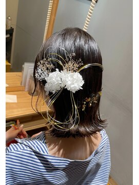 ヘアサロン ビータ(Hair salon BITA) ◎アップスタイル アレンジ×肩ラインボブ