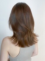 アイティーバイアルバム 藤沢店(IT by ALBUM)&nbsp;レイヤーミディ_チェリーブラウンフェミニンロング_ba402622