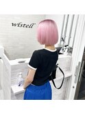 ホワイトピンク【wistell.Raiya】