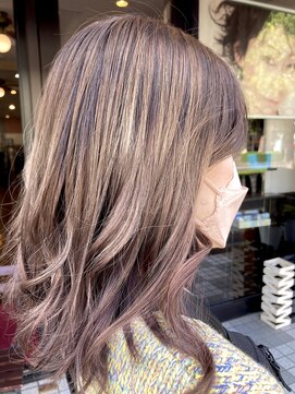 シャンプーボーイアネックス(SHAMPOO BOY Annex) バレイヤージュベージュピンク