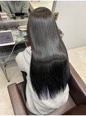 イメチェンハッシュカットフルバング似合わせレッドブラウン