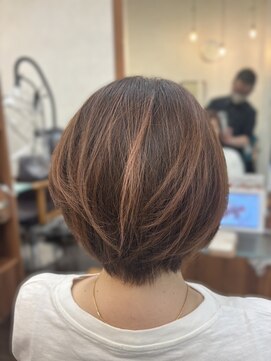 リベーヌプラス 30代40代50代 ショート 3Dカラーアッシュ2B【リベーヌ+野入】