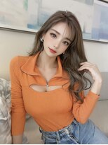 オリジンズヘアーセカンド 守谷店(Origins hair 2nd)&nbsp;グレージュ系カラー×BYKARTE TR