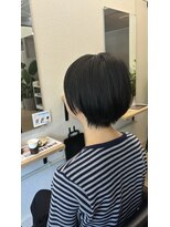 ネル 千早 香椎(nell.)&nbsp;30代40代50代◎大人ナチュラルショートボブ