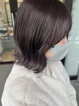 テラスヘア 長岡(TERRACEhair) グレージュカラーで透明感を