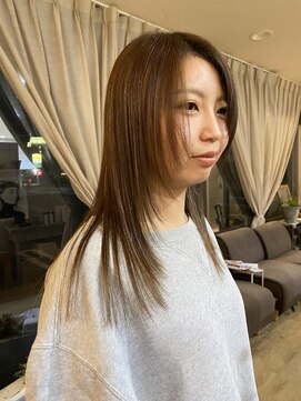 イースタイル 志都呂店(e-style com’s hair) フェイスレイヤーとツヤサラ