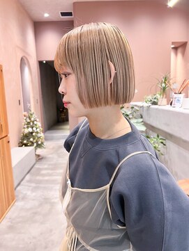 ガーデンヨコハマエスト(GARDEN YOKOHAMA est) 似合わせカット　メルティカラー　ボブ　レイヤー　ワンカール