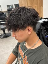 エルマーク 京橋(L-MARK) 波巻きスパイラル/メンズパーマ/シャドウパーマ/サーフカール