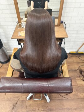 ライフ 住道店(Lyfe) 髪質改善酸性ストレート_チョコレートブラウン_442