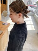 お呼ばれアレンジ