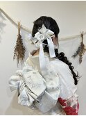 成人式◎編み下ろしヘアセット