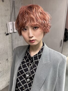 ソル ジングウマエ(SOL JINGUMAE) ☆オレンジ×ハンサムショート