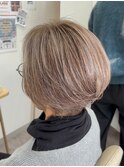 *After→Before*右スワイプ【白髪ぼかしベージュ】