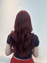 アン ブリーチ(UN BLEACH)&nbsp;チェリーレッドカラー♪