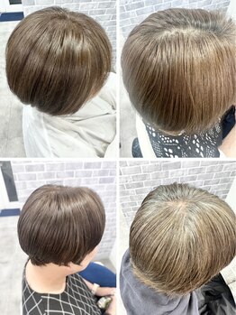 「暗くなる白髪染めはイヤ…」そんな方に！船橋で“白髪ぼかし・明るめ白髪染め”を探している方におすすめ