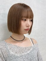 キアラ(Kchiara)&nbsp;福岡美容室20代30代40代切りっぱなしボブぱつっとボブ