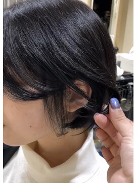 シアン 栄店(CYAN.) ショートののびかけからボブに！