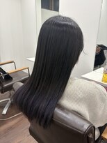 ヘアアンドメイク リヴィア(Rivia) グレージュ×ラベンダーカラー