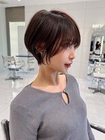 オーロ Costa西宮北口(ORO)&nbsp;大人ショートボブ丸みショートカットマッシュショート前髪あり