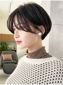 大人可愛い20代30代パーマ小顔ショートボブナチュラルショート