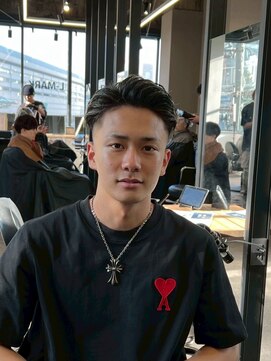 リッチブランドアンドコー(Rich Brand&Co) 七三フェード ビジネスマン メンズカット フェードカット