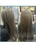 シャームヘアー(Sha-Mhair) アンブレラカラー+トステアトリートメント