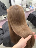 エヌアイ オモテサンドウ(ni omotesando) ハニーベージュ♪♪韓国ヘア ブリーチなしダブルカラー