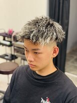 マジック(magic)&nbsp;ホワイトフルメッシュツイスパアップバング