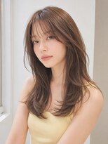 ノア(NOA)&nbsp;【NOA】くびれロング顔まわりレイヤー小顔見えナチュラル艶