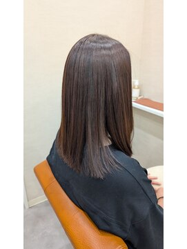 インス 奈良柏木店(INCE) 縮毛矯正でまっすぐに
