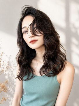 グロウバイニューヨークニューヨーク(Grow by NYNY) 【打越】セミロング×大人ウェーブ