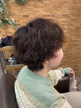エルズ 大宮店(ailes) ニュアンスパーマ『asuka』[大宮/大宮駅/大宮ショート/ショート]