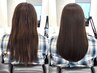 【平日限定】カット+白髪染め+髪質改善ヘアエステ+ヘッドスパ <#髪質改善>